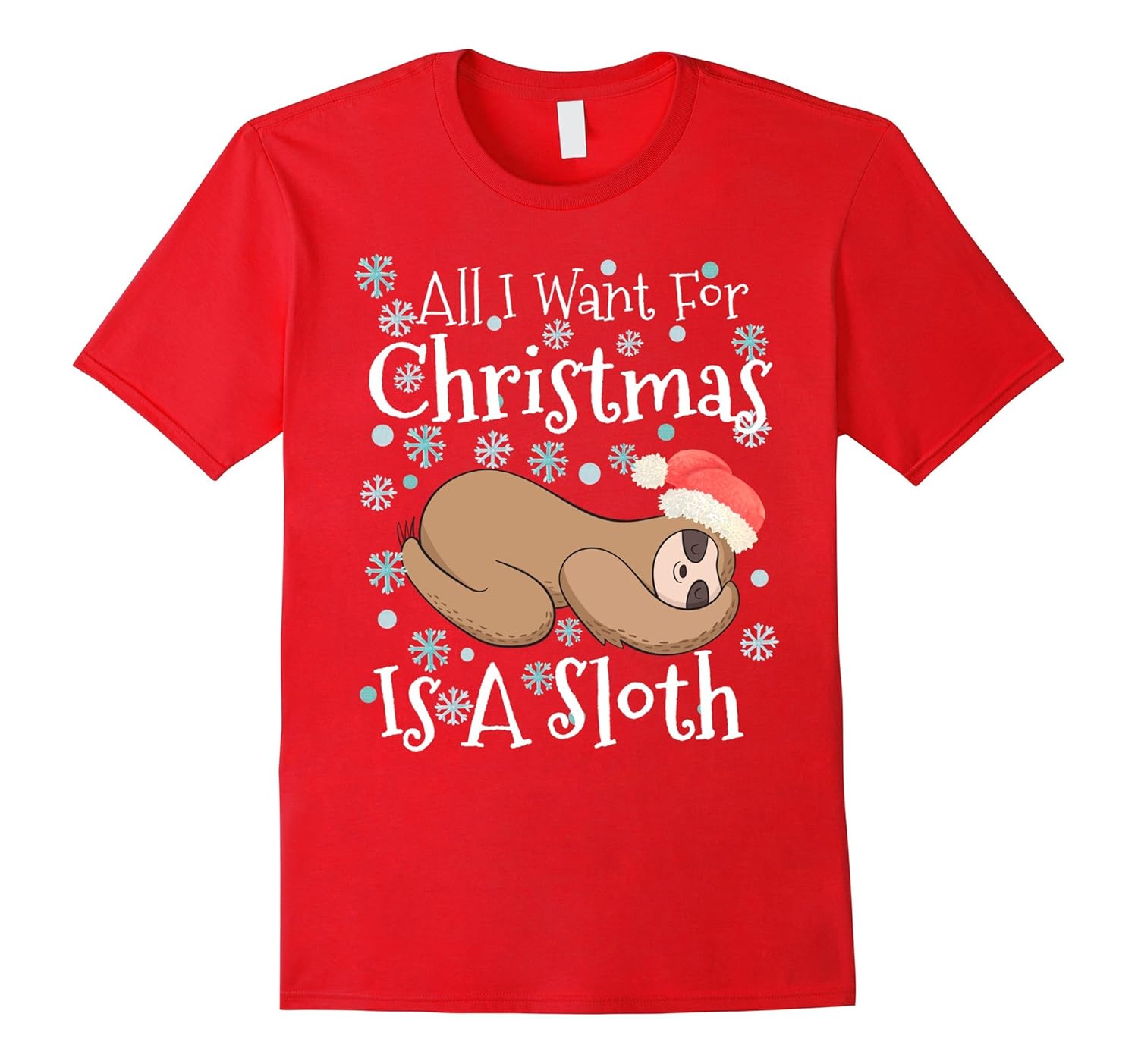 Funny Sloth Christmas Shirt for Kids or Adults-ANZ