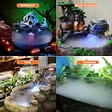 FITNATE Ultrasonic Mist Maker with Splash Guard 24V UK Plug LED Lights view 8
