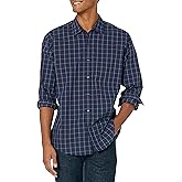 Amazon Essentials Men's Regular-Fit Long-Sleeve Casual Poplin Shirt