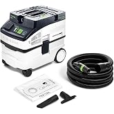 Festool 578441 CT 15 Dust Extractor &ndash; HEPA Filter, Automatic Tool Start, High-Power Suction &amp; AutoClean System