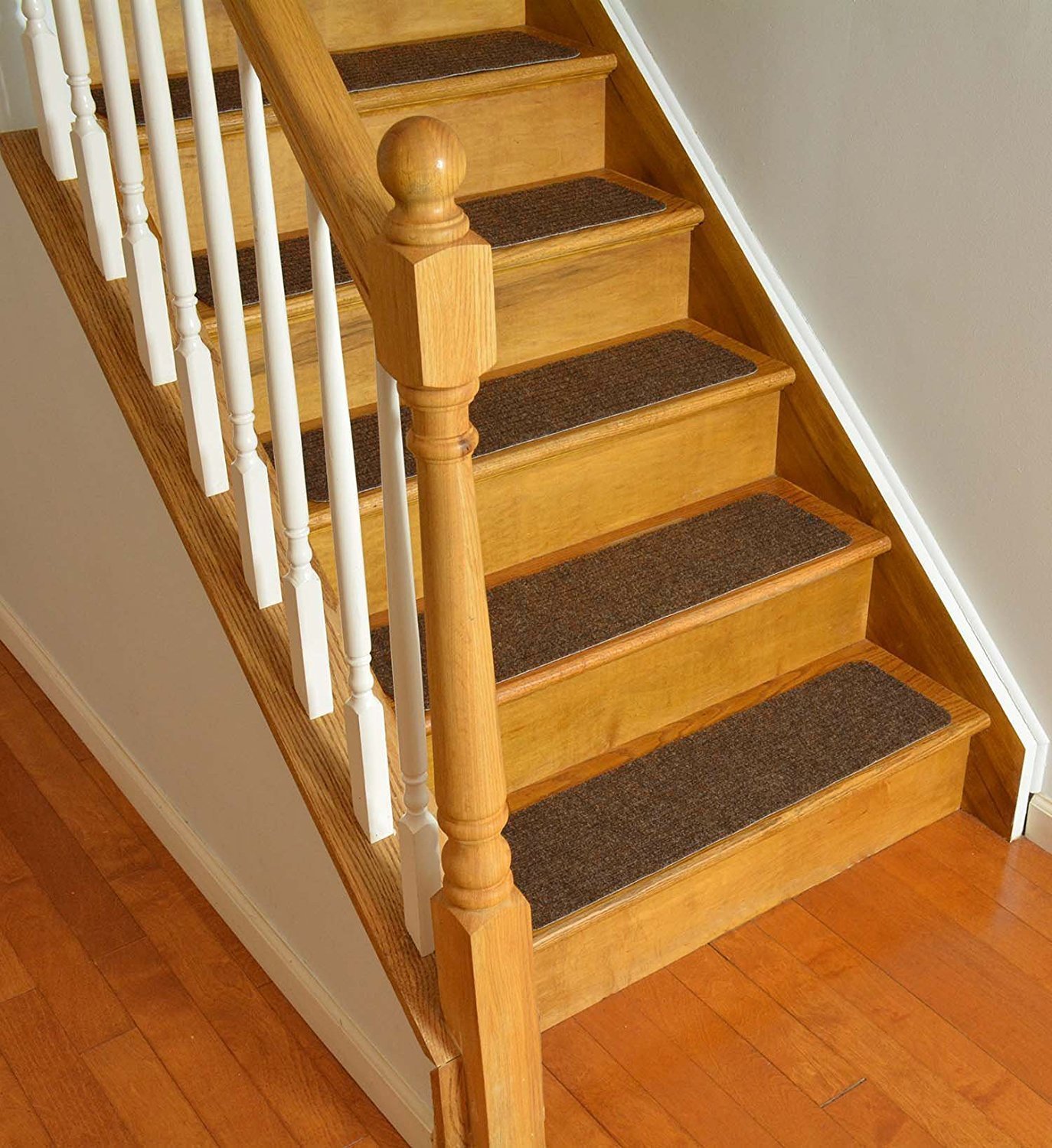 Stair Treads Collection Set of 13 Indoor Skid Slip Resistant Brown Carpet Stair 685784256524 eBay