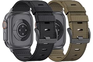 PREMIFIT Nylon Watch Band for Apple Watch Ultra 2 Band 49mm 46mm 45mm 44mm 42mm, Adjustable Breathable iWatch Bands for Apple ultra 2 band, Sport Watch Straps for Apple Watch Ultra Band 10/9/8/7/6/SE/5/4/3/2/1