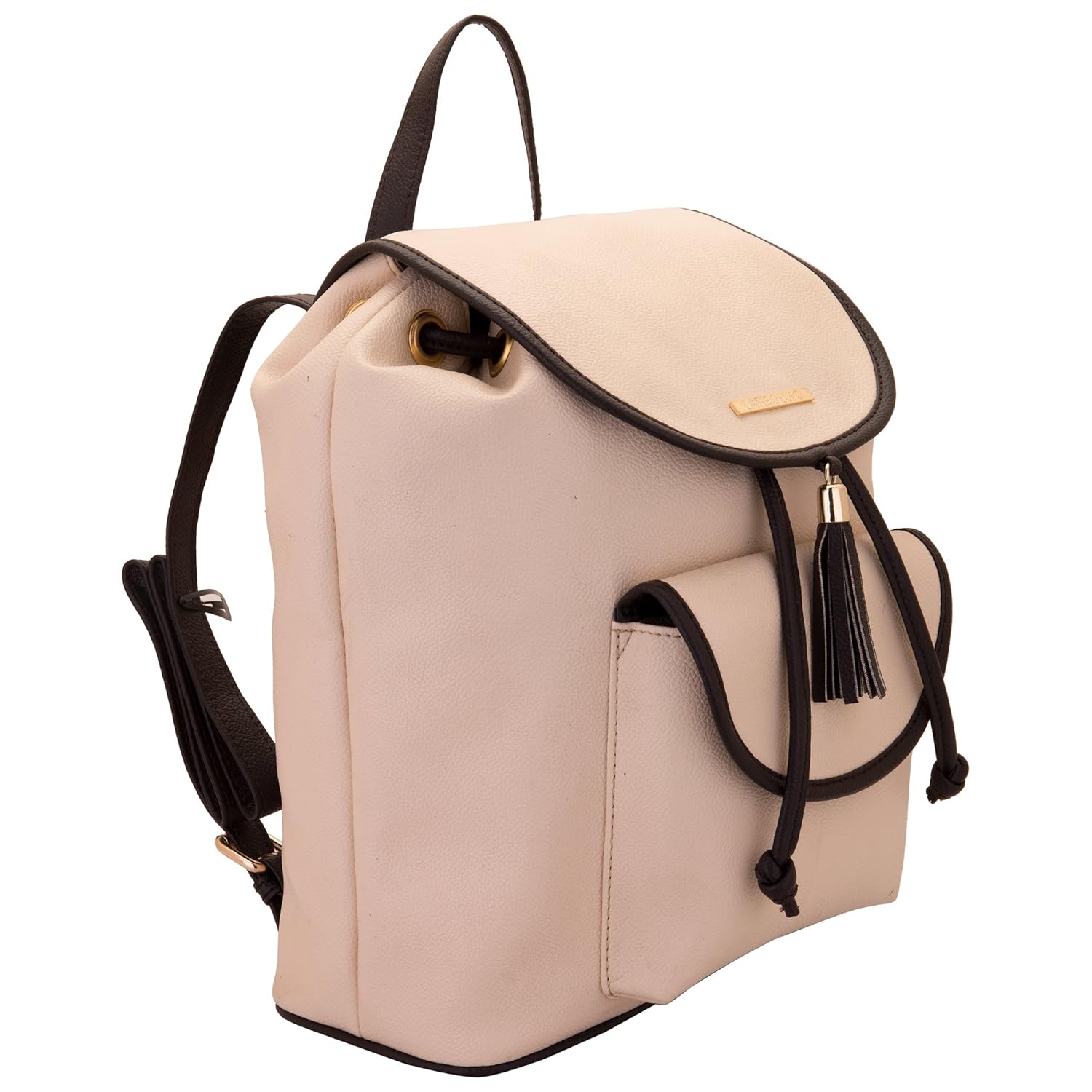 lapis o lupo women's backpack handbag(off white,llbp0004ow)