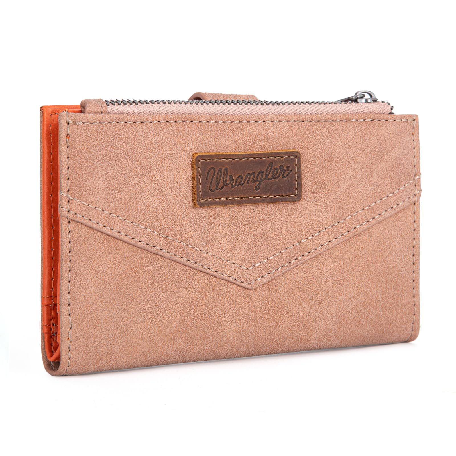 Photo 1 of × Wrangler Small Wallet for Women Designer Bifold Wallet Women'S Wallets, Card Cases & Money Organizers, Pink
