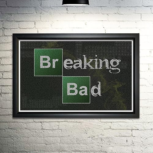 Amazoncom Breaking Bad Word Art Print 11x17 Unframed Typography