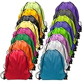 GoodtoU Drawstring Backpack Bulk 48 Pcs 16 Colors Drawstring Backpack Bulk Cinch String Backpacks