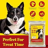 HOWLERS Natural 13cm Pack of 100 Dog Chew Rawhide Twists view 4