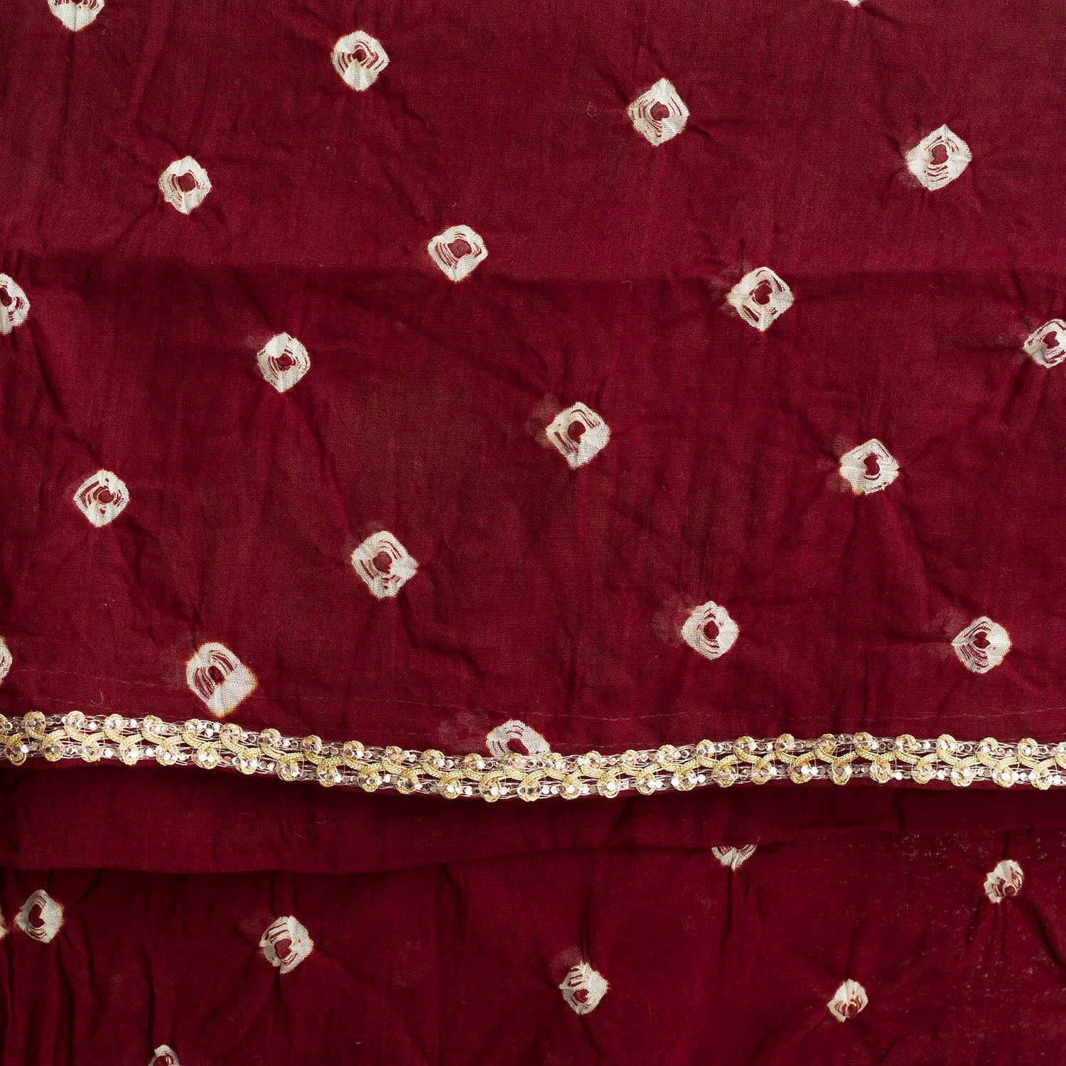 lodestone women's cotton bandhani dupatta