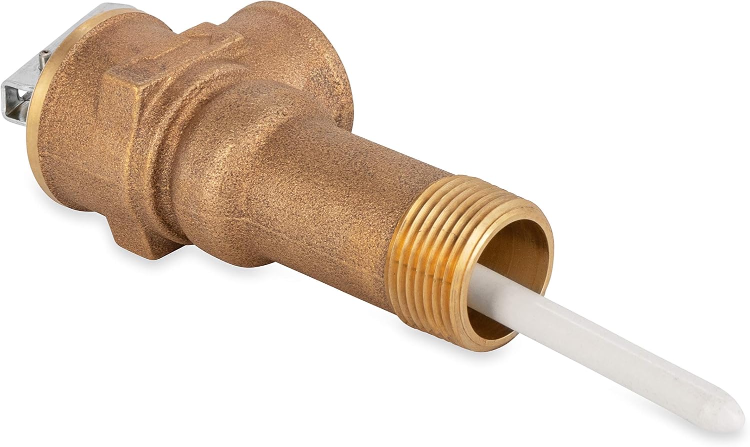 Camco 10493 3/4" Temperature and Pressure Relief Valve with 4" Epoxy-Coated Probe - Extended Shank: Automotive