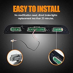 Cxdar Third 3rd Brake Light LED for 2015-2020 Ford