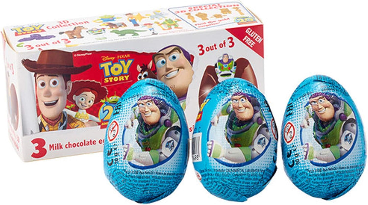 Amazon Zaini ザイーニ トイストーリー チョコエッグ ディズニー チョコレートエッグ ザイーニ チョコレート菓子 通販