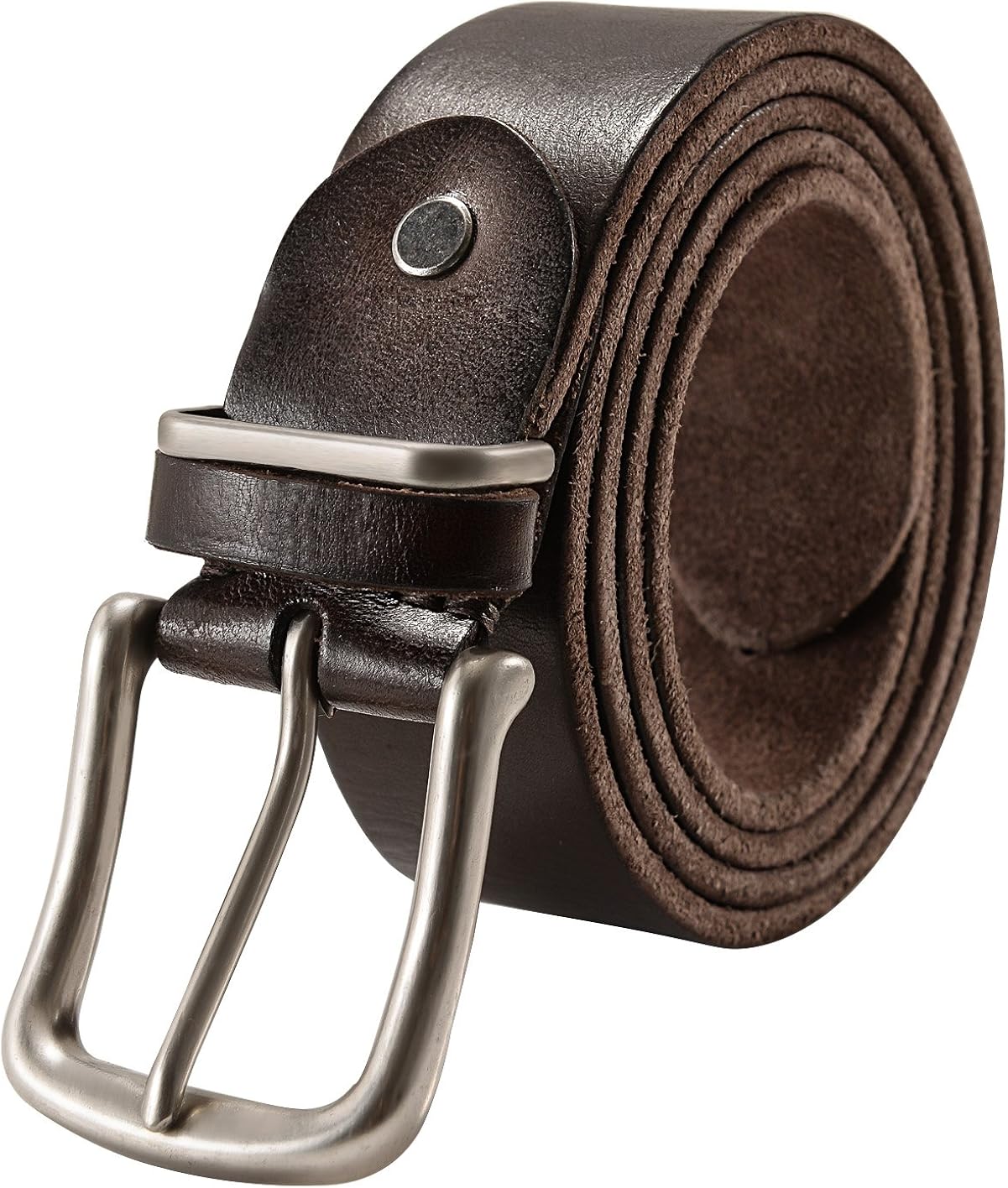 Men's Belt, Italy Full Grain Leather Belt Jeans Belt Super Soft Casual