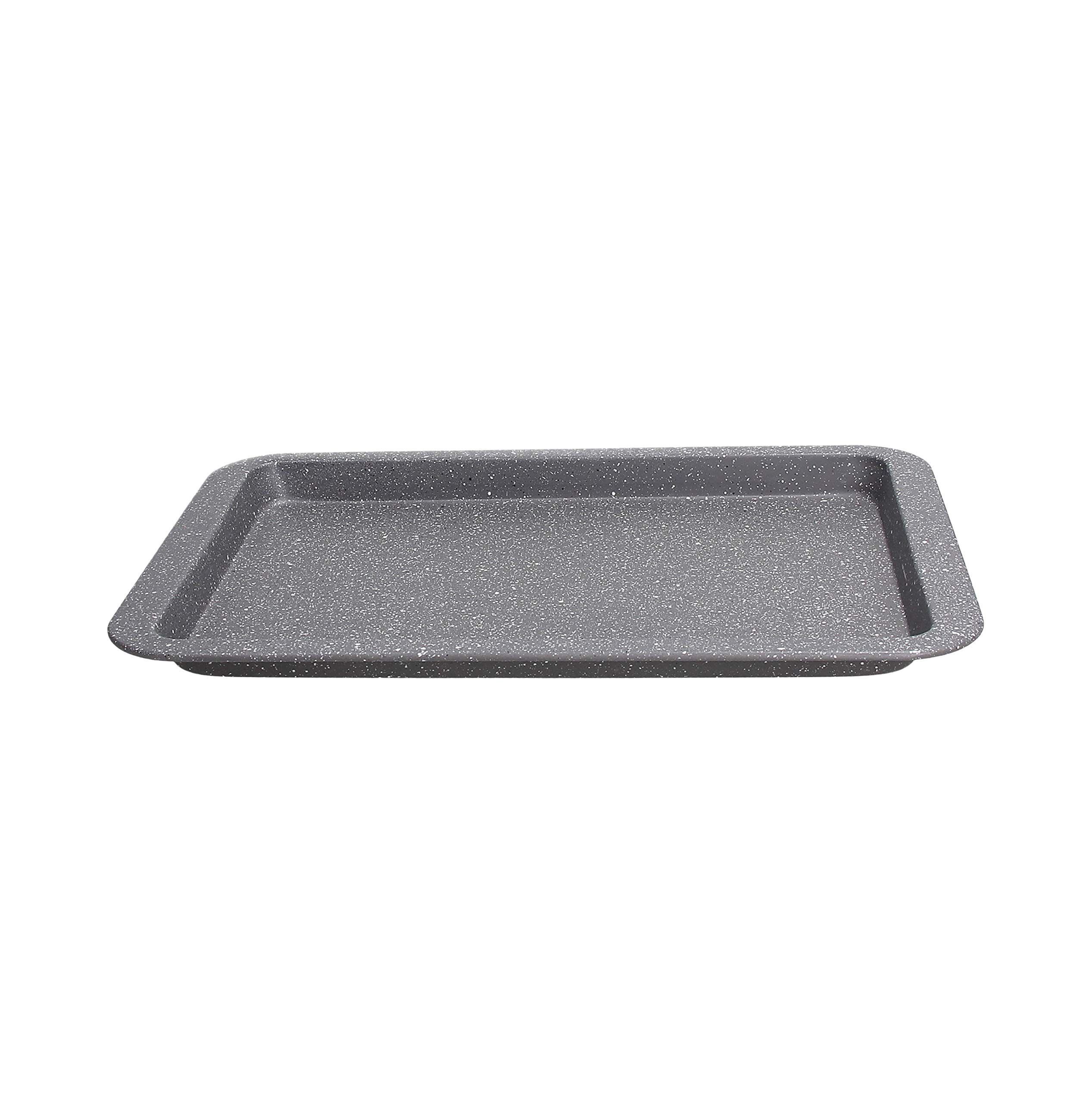 Tognana WR44138PROQ Non-Stick, Anti-Scratch Rectangle Baking/Cookie Sheet, 15-Inch x 10.5-Inch, Black