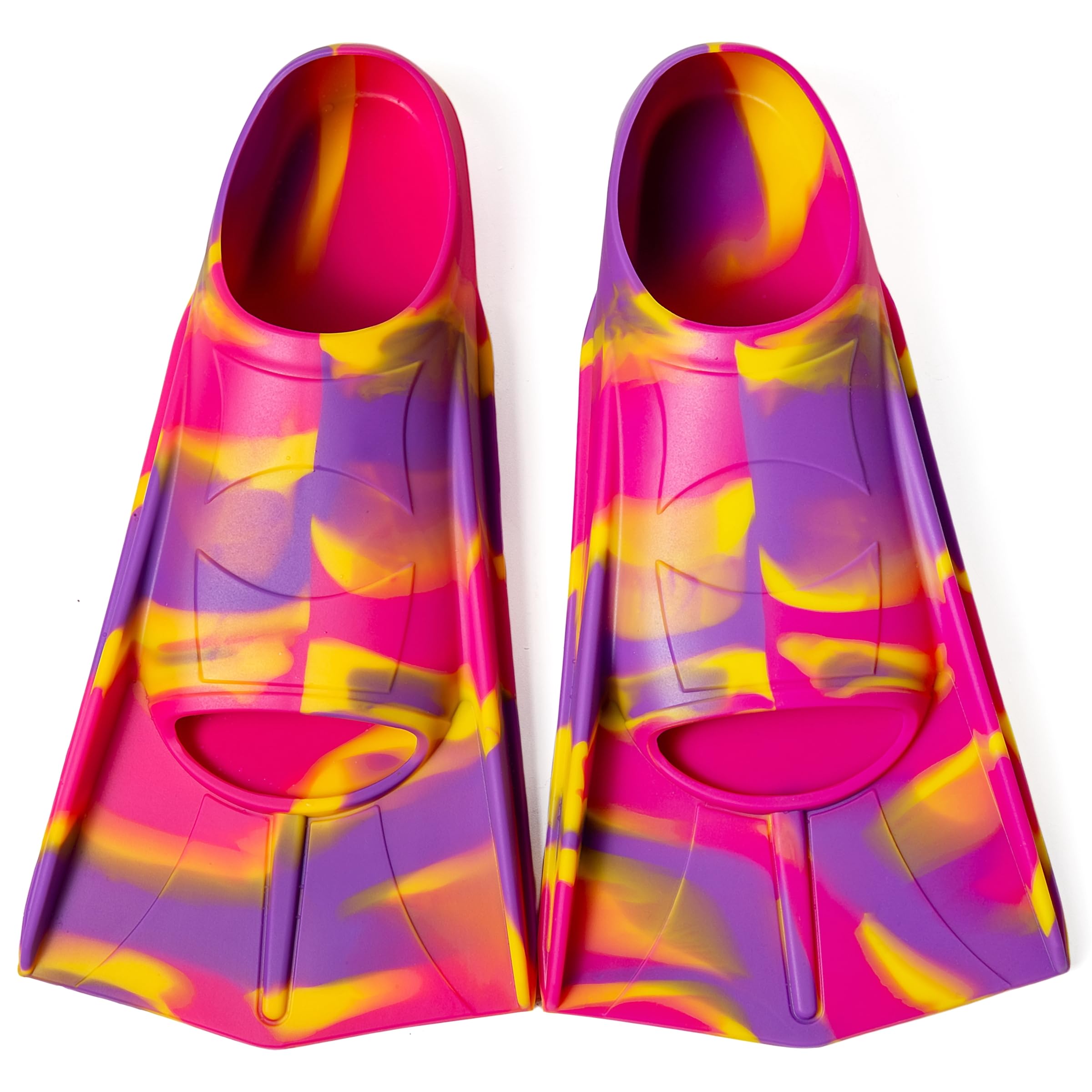 Photo 1 of Fanwill Kids Swim Fins,Short Comfortable Flippers for Lap Swimming and Training for Child,Girls,Boys Beginners XS