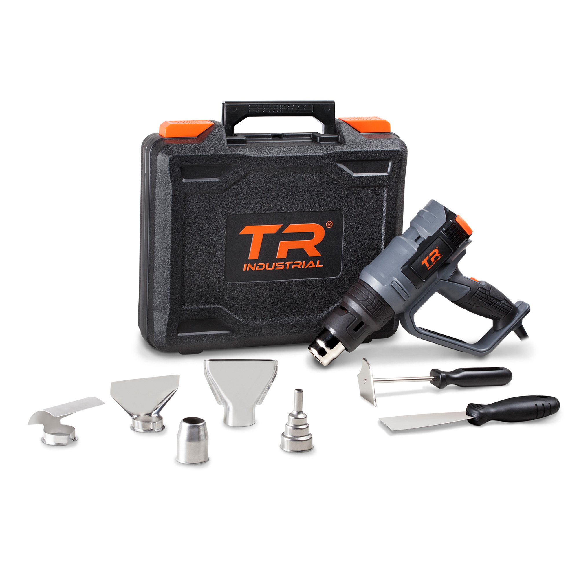 TR Industrial 1700W Digital Heat Gun Kit, Digital Controls with Memory Settings, eBay