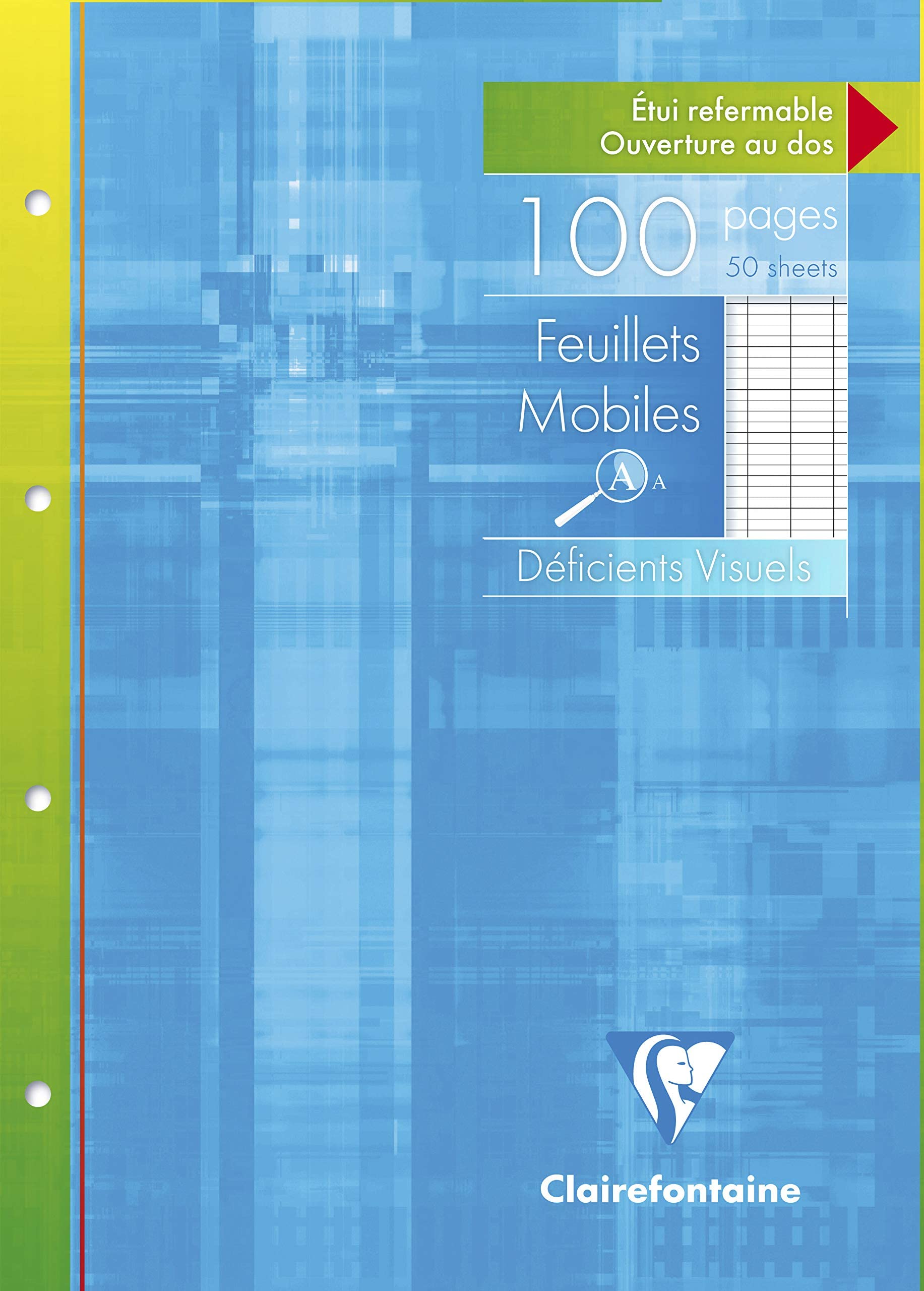 Clairefontaine 8150C Pack of 5 Spiral Note Pads - A4 21x29.7 cm - 160 Plain White Detachable Pages - 90 g White Paper - Laminated Card Cover - Random Colours