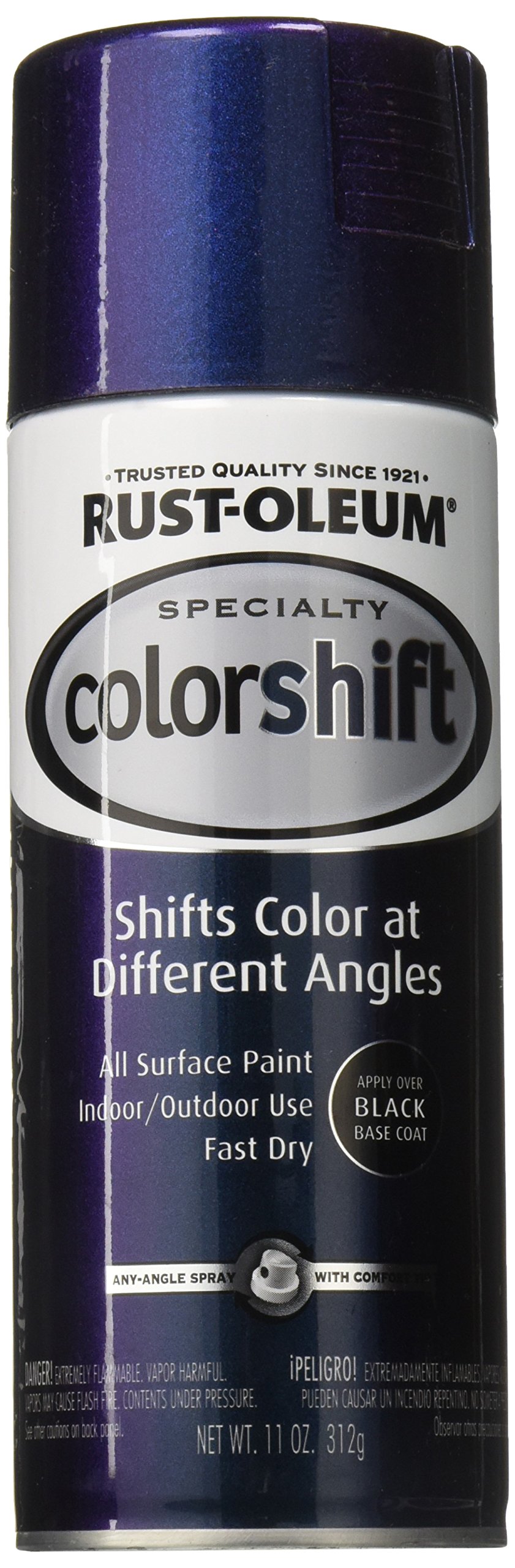 RustOleum 254860 11Ounce Specialty Spray Color Shift, Galaxy Blue