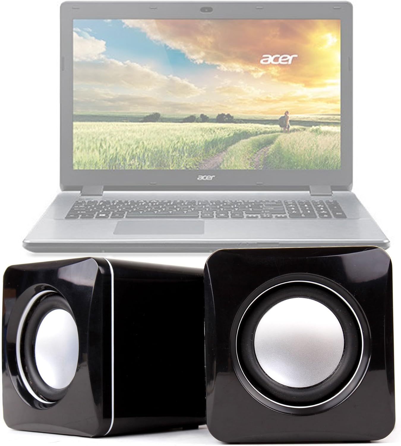 Enceinte Externe 2.0 Usb,Petit Haut-parleur Portable,Accessoire Pour Ordinateur