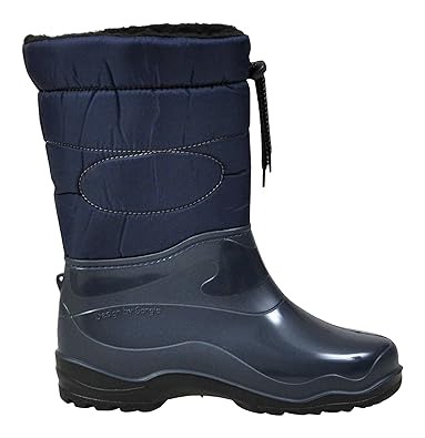 Lukpol Damen Wasserdicht Draussen Gummistiefel Schneestiefel