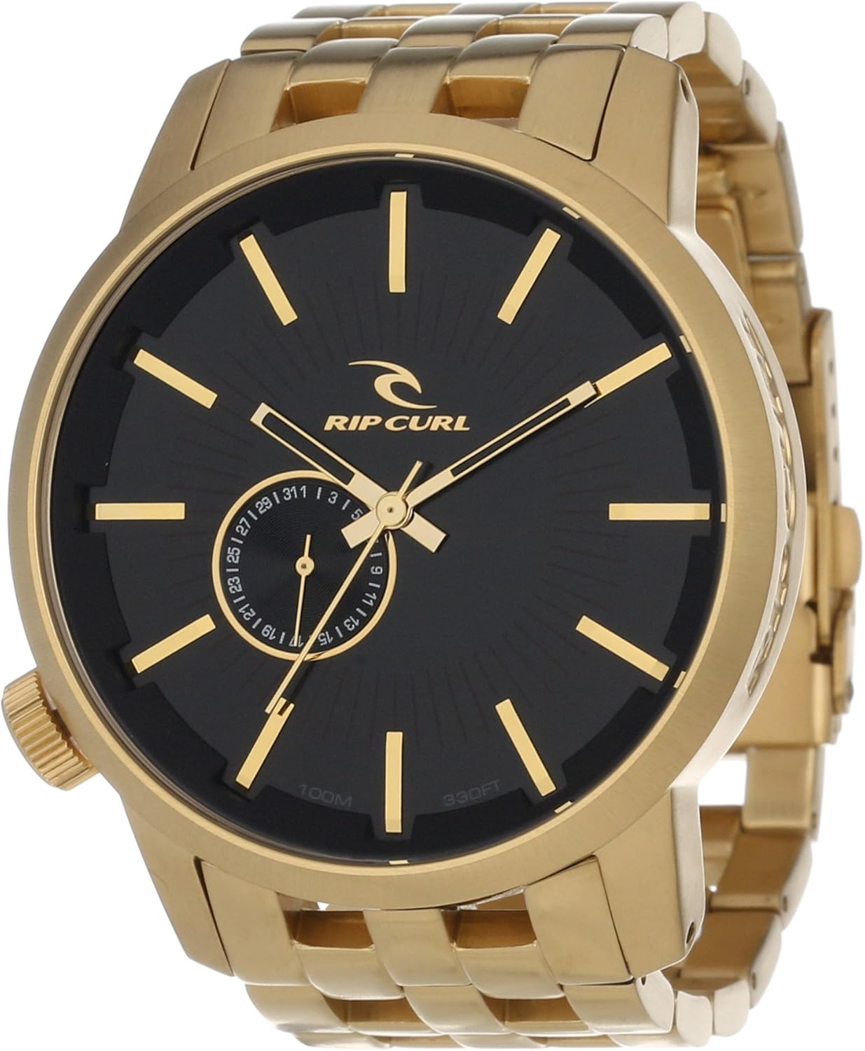 rip curl gold watch