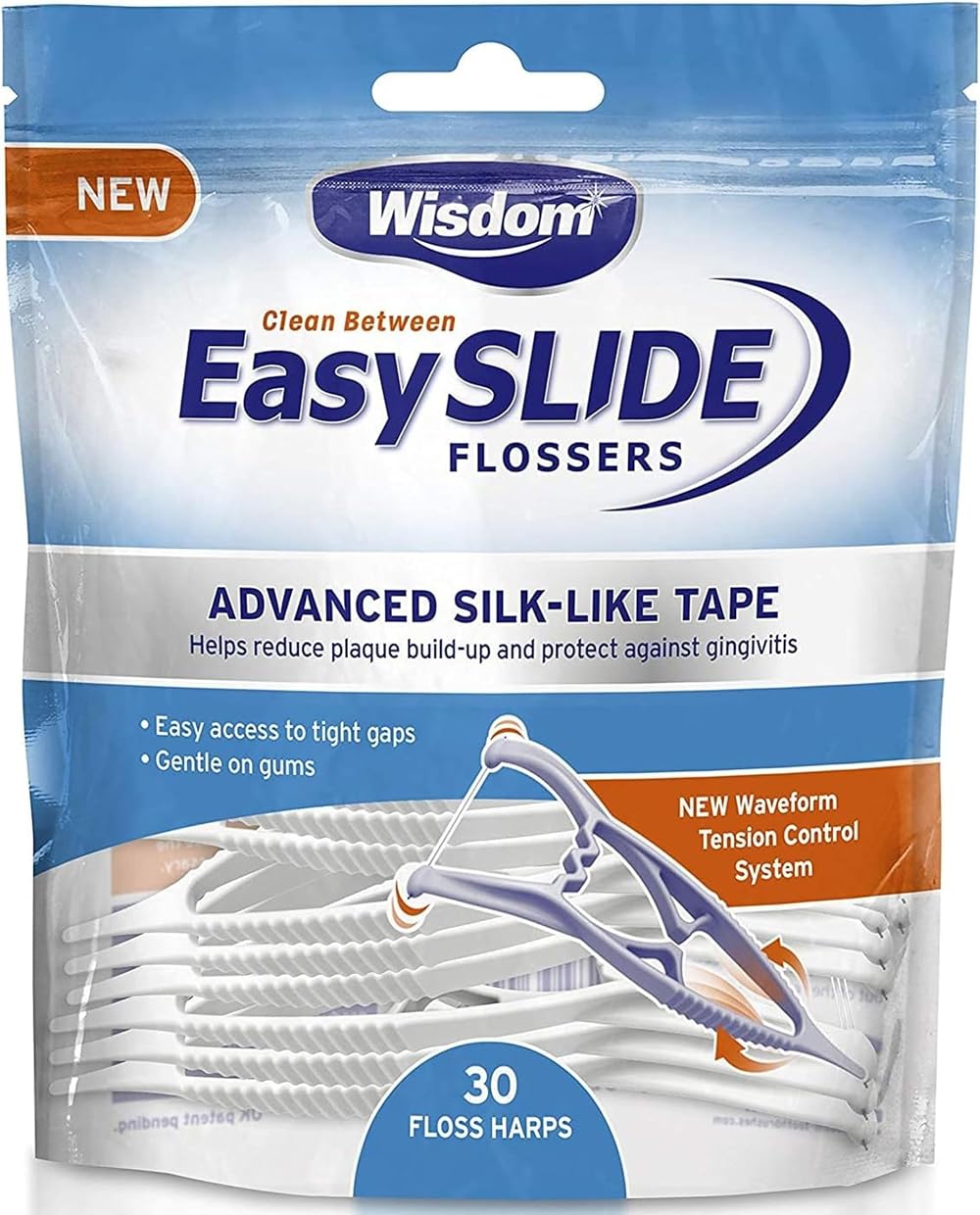 Wisdom Easy Slide Flossers and Floss Picks
