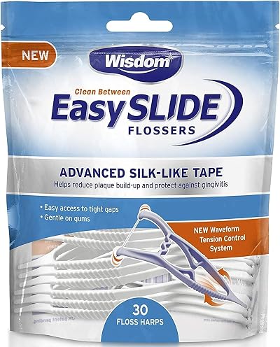Wisdom Easy Slide Flossers and Floss Picks