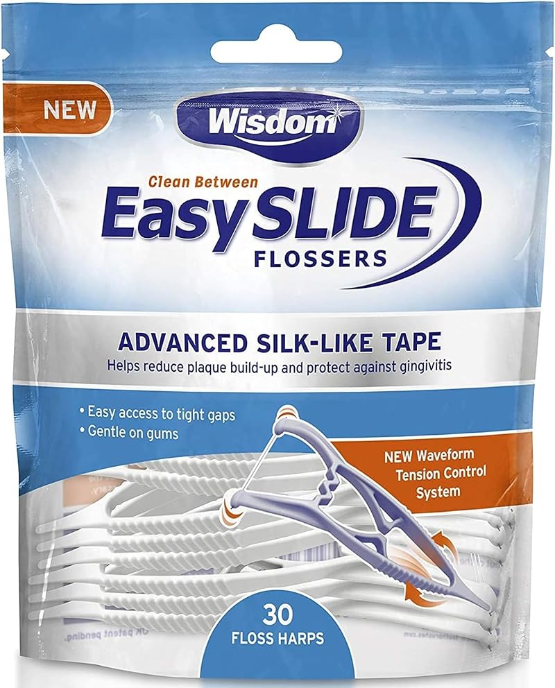 Wisdom Easy Slide Flossers and Floss Picks