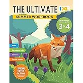 IXL Ultimate Summer 3rd to 4th Grade Workbook, Math, Reading Comprehension, Language Arts, Geography, Science, Social Studies, and Writing Practice for Kids (IXL Ultimate Summer Workbooks)
