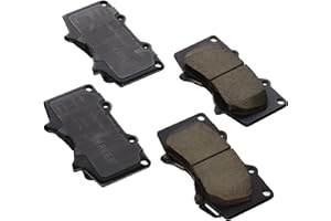 Akebono-ASP976 Ultra Premium Front Brake Pads , GREY Medium