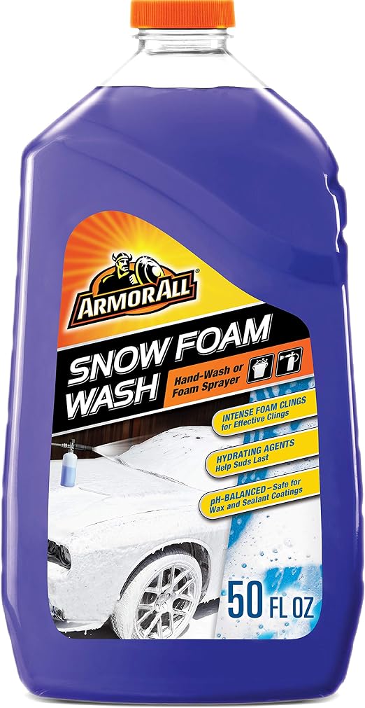 Armor All Car Wash Snow Foam Formula, Cleaning