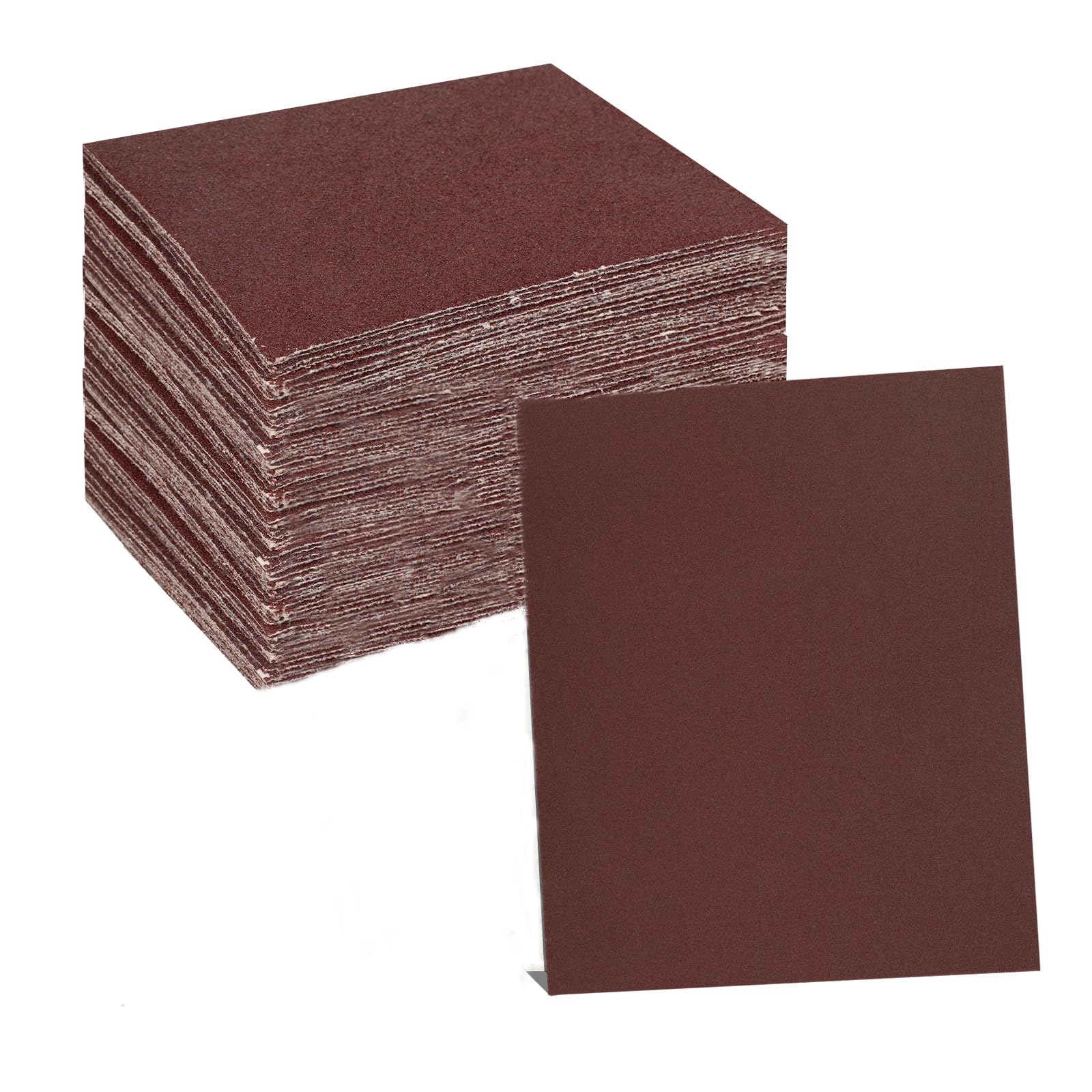 Photo 1 of 1/4 Sheet Sandpaper 5.5" x 4.5" Hook and Loop Sanding Paper 600 Grit Sandpaper for Palm Sander 30 PCS Aluminum Oxide Sanding Sheets Hand Sanding Blocks for Metal, Woodworking and Polishing (600 grit)