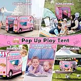 Britik Pop Up Truck Play Tent for Kids 3-8 Years Boys Girls Indoor Outdoor view 6