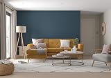 Dulux Simply Refresh Ink Well Matt Emulsion Paint 1.25 L One Coat Feature Wall view 5
