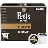 Peet's Coffee, Medium Roast Single Serve Coffee Pods, 100% Arabica Coffee - Big Bang, 32 Count (1 Box of 32 Pods)