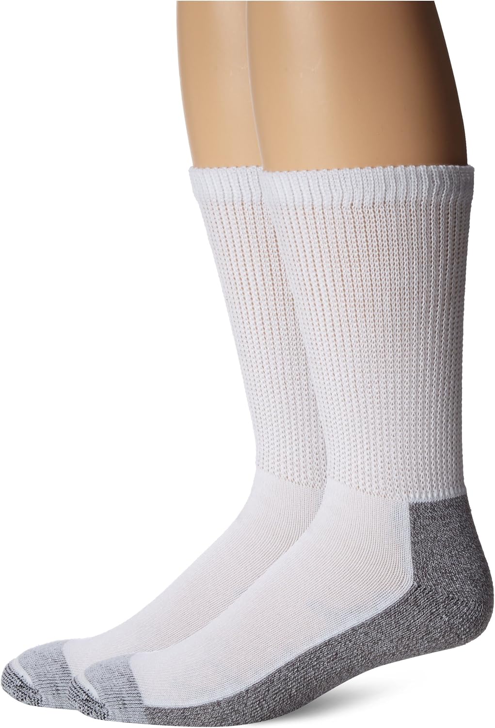 Dickies Men's Steel Toe NonBinding Crew Socks ( 2 Pack) at Amazon Men