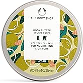 The Body Shop Olive Body Butter – Nourishing & Moisturizing Skincare for Very Dry Skin – Vegan – 6.75 oz