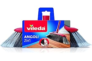 Vileda 2聽in 1聽Broom Inside XXL 1 Black, Grey, Red
