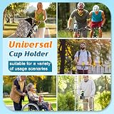 Guiseapue Pram Cup Holder with Phone Holder Universal Stroller Organizer view 7