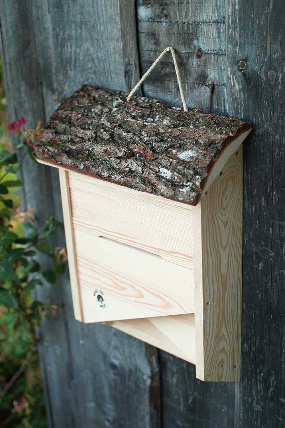 Casetta Per Pipistrelli Ferplast In Legno FSC, Protezione Ecologica Contro Zanzare E Insetti – 39x7x58 Cm
