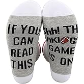 TSOTMO 2 Pairs Football Socks If You Can Read This The Football Game Is On Socks Gift For Football Fans