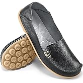 Ablanczoom Womens Loafers Flats Shoes: Comfort Round Toe Slip on Soft Moccasins Dressy Loafer for Driving Walking