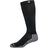 Insect Shield Merino Wool Hiking Socks, Stretchy and Comfortable Tall Boots Socks with Padding and Insect Protection