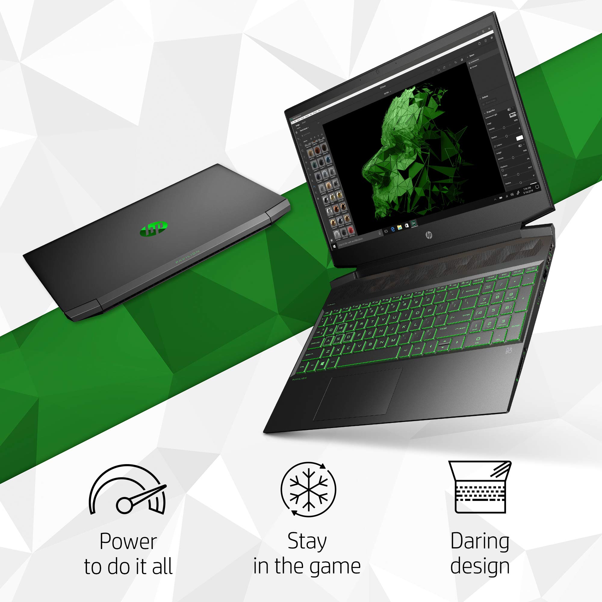 HP Pavilion Gaming 15 Laptop, NVIDIA GeForce GTX 1650, AMD Ryzen 5 4600H, 8GB DDR4 RAM, 512 GB PCIe NVMe SSD, 15.6