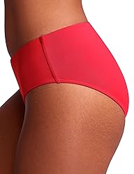 CRZ YOGA Bikini Bottoms for Women Mid Rise Full