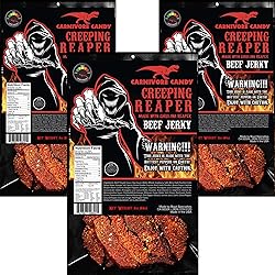 “Creeping Ghost” Carolina Reaper Jerky Beef