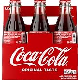Coca-Cola Glass Bottles, 8 fl oz, 6 Pack