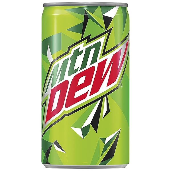 MOUNTAIN DEW, 7.5 FL OZ CANS, 6 PACK