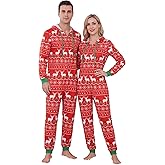 frawirshau Christmas Onesie Pajamas For Family Couples Onesie Pajamas For Women Onesies