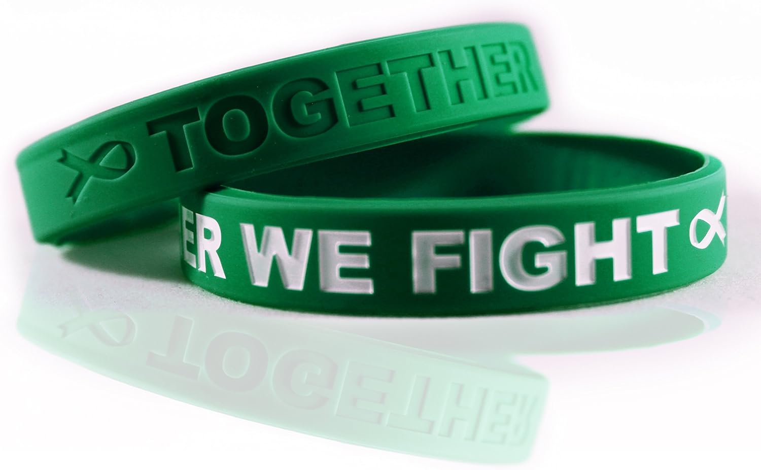Amazon.com: Cancer & Cause Awareness Bracelets with Saying Together WE
