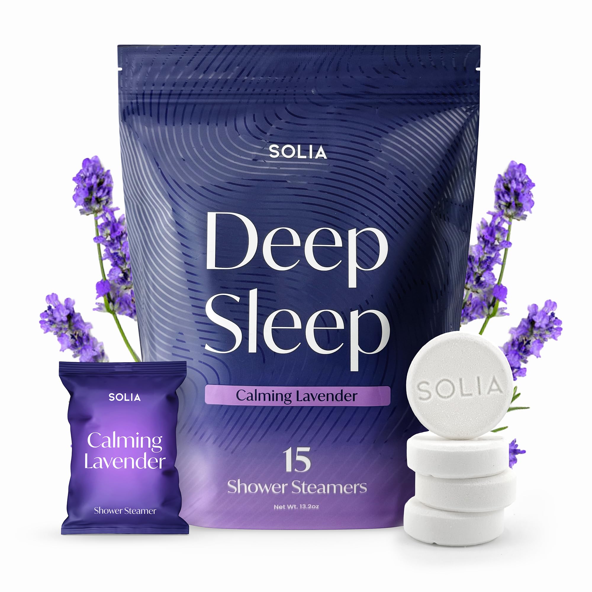Photo 1 of *MISSING PARTS-see clerk notes*
Solia Lavender Shower Steamers Aromatherapy 15-Pack - Patent-Pending Calm Shower Steamers Lavender Bombs, Relaxing Steam Tablets, Selfcare Gifts for Women, Relaxing Bath Gifts